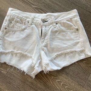 Rag & Bone cut off shorts